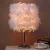 Feathers table lamp