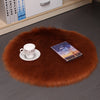 Wool Round Bedroom Mat