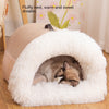 Moisture-proof Long Fur Cat Nest