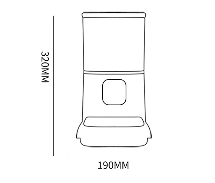 Food Dispenser With WiFi Control