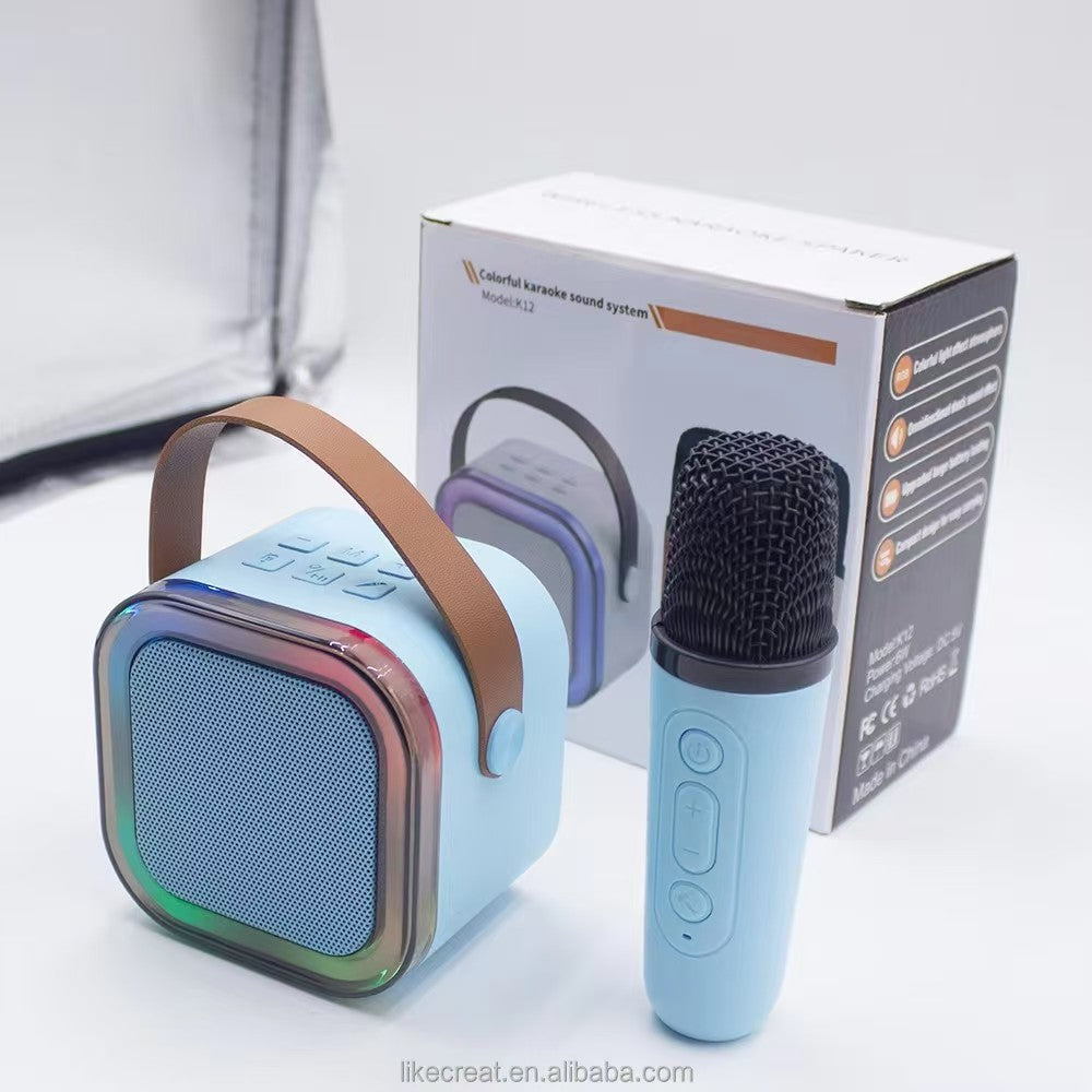 K12 Bluetooth speaker microphone integrated audio Bluetooth speaker National K song treasure wireless set audio