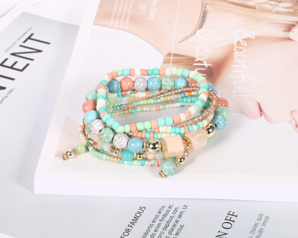 Multi-layer Bracelet Bangles