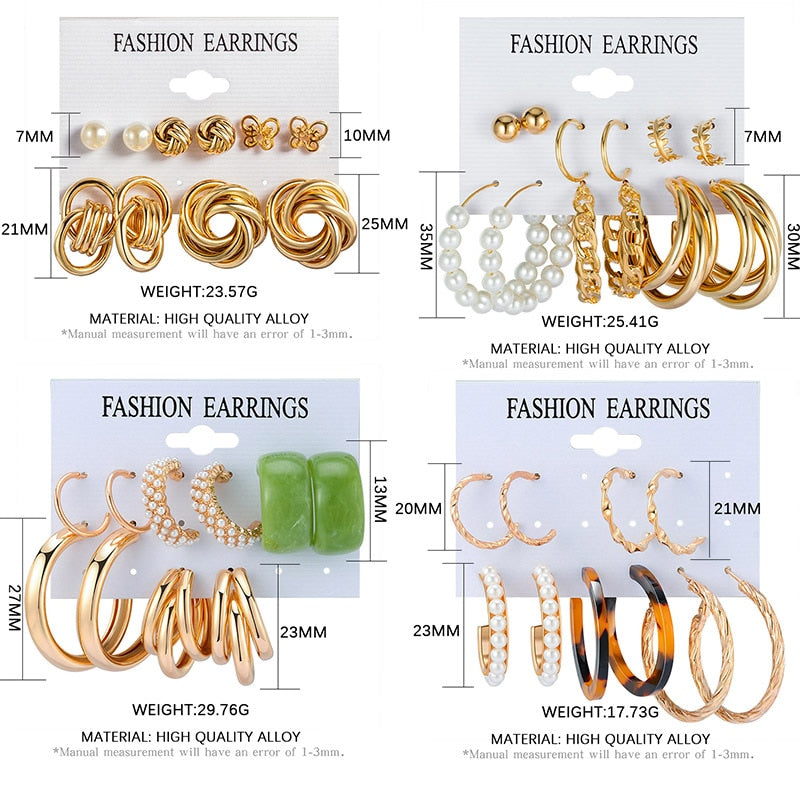 Women's Earrings Set