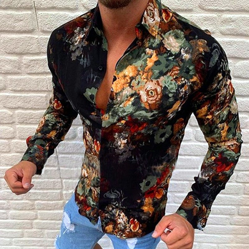 Luxury Men's Shirts, Casual Slim Fit